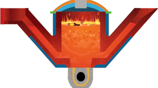 Foundry-Channel-pouring-3D