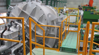 Holding funrace equipment for copper industry