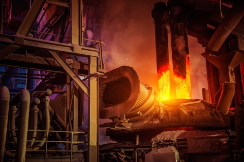 Crude steel production begins with the reduction process, where the iron ore reacts with carbon sources inside the blast furnace. The blast furnace requires different types of refractory products with resistance to thermo-mechanical and thermo-chemical reactions. 