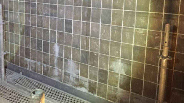 Back Cast SiC Tube Wall