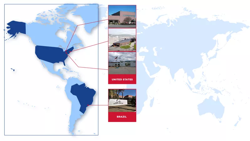 Saint-Gobain Performance Ceramics & Refractories has a worldwide footprint with 11 industrial sites offering extended manufacturing support from eight plants of SEPR and a commercial & technical / application engineer presence in all six continents.