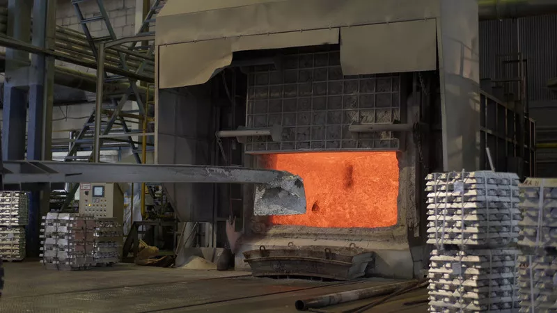 The holding furnace is an essential part of the continuous casting process. Its highly specialized design requires the use of custom refractory shapes such as inlet and outlet ports, skim and vent doors and burners.