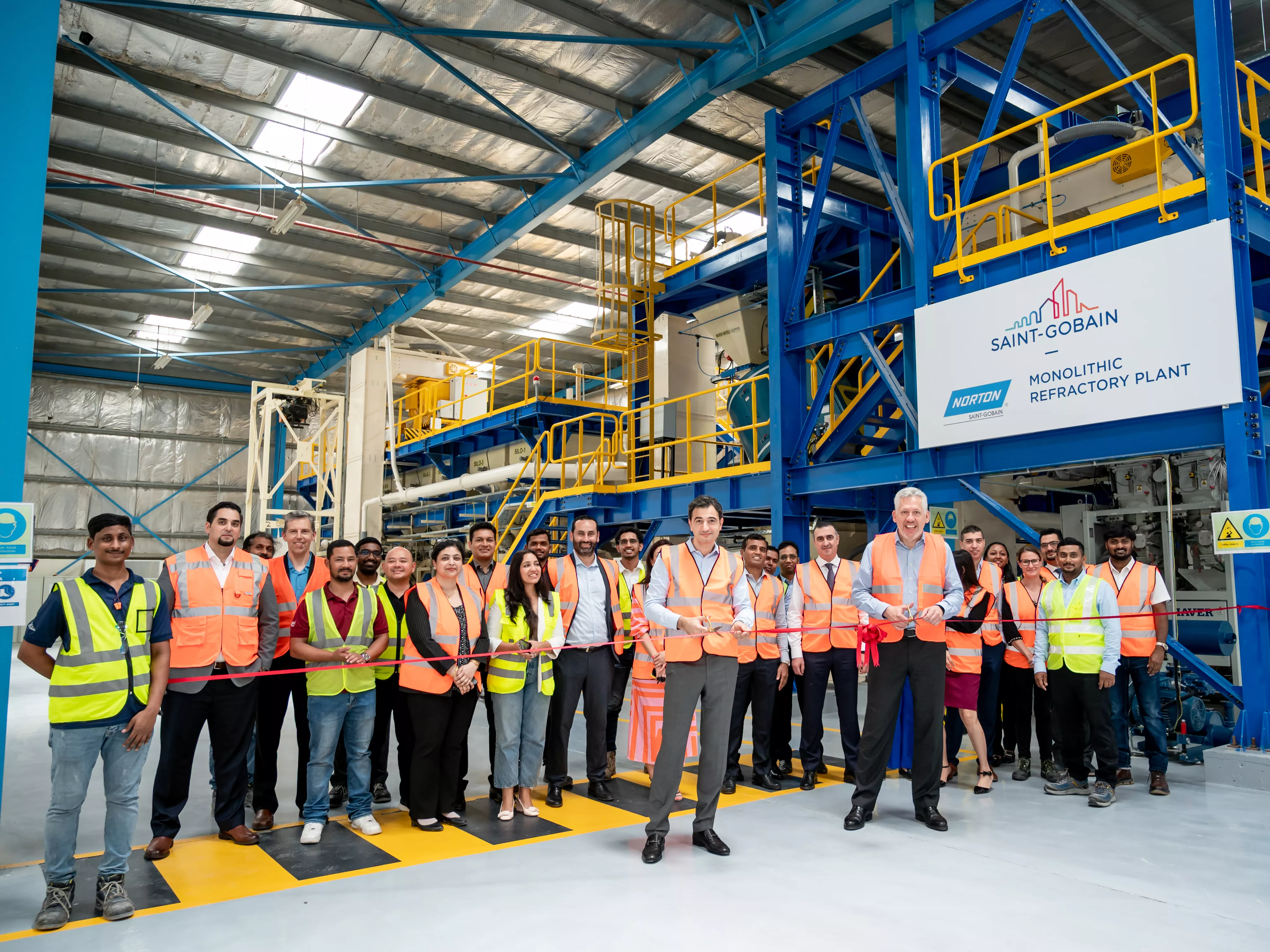 Saint Gobain PCR Monolithics Refractory Plant in Dubai Saint Gobain PCR Monolithics Refractory Plant in Dubai
