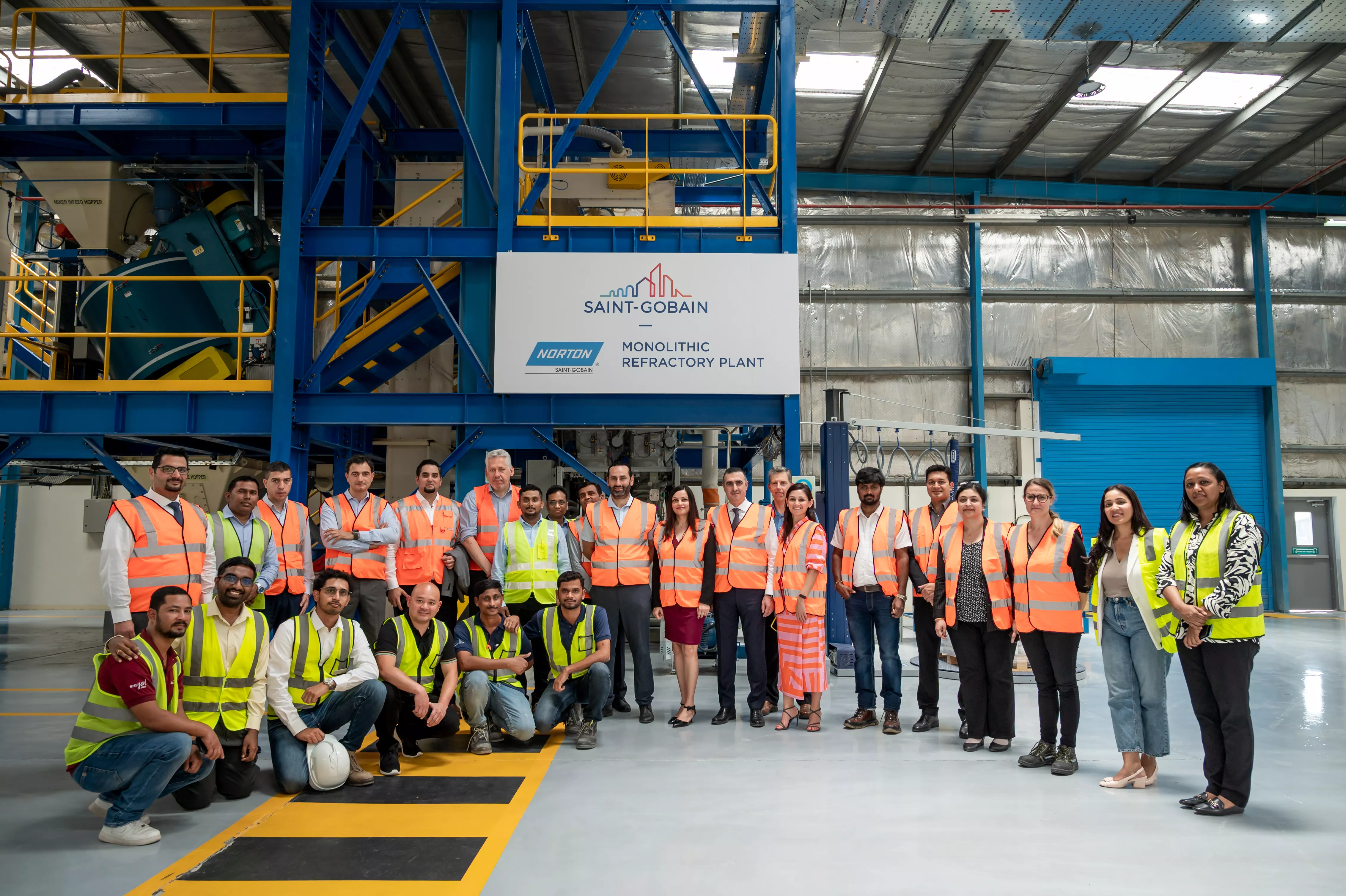 Saint-Gobain PCR Monolithics Refractory Plant in Dubai Saint-Gobain PCR Monolithics Refractory Plant in Dubai
