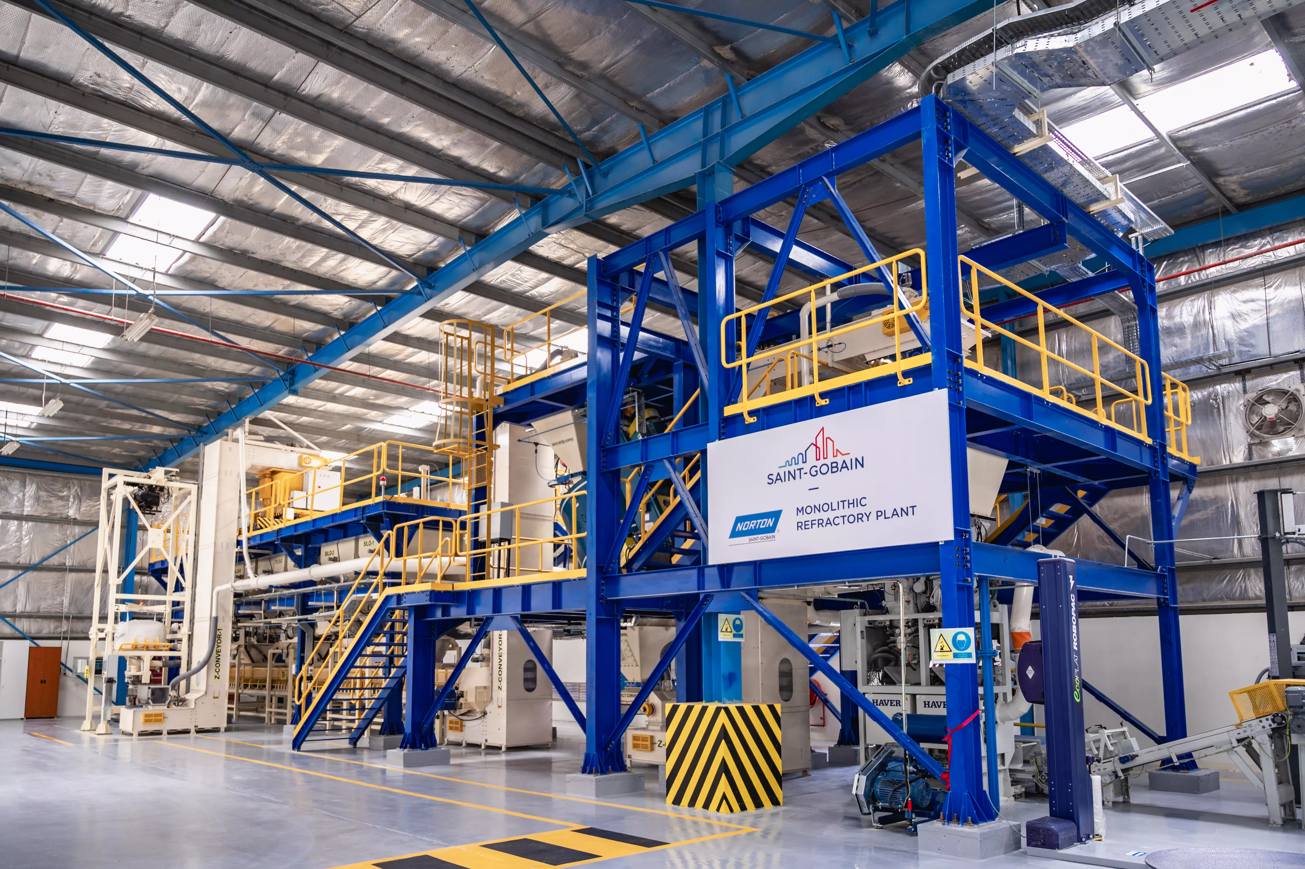 Saint Gobain PCR Monolithics Refractory Plant in Dubai Saint Gobain PCR Monolithics Refractory Plant in Dubai